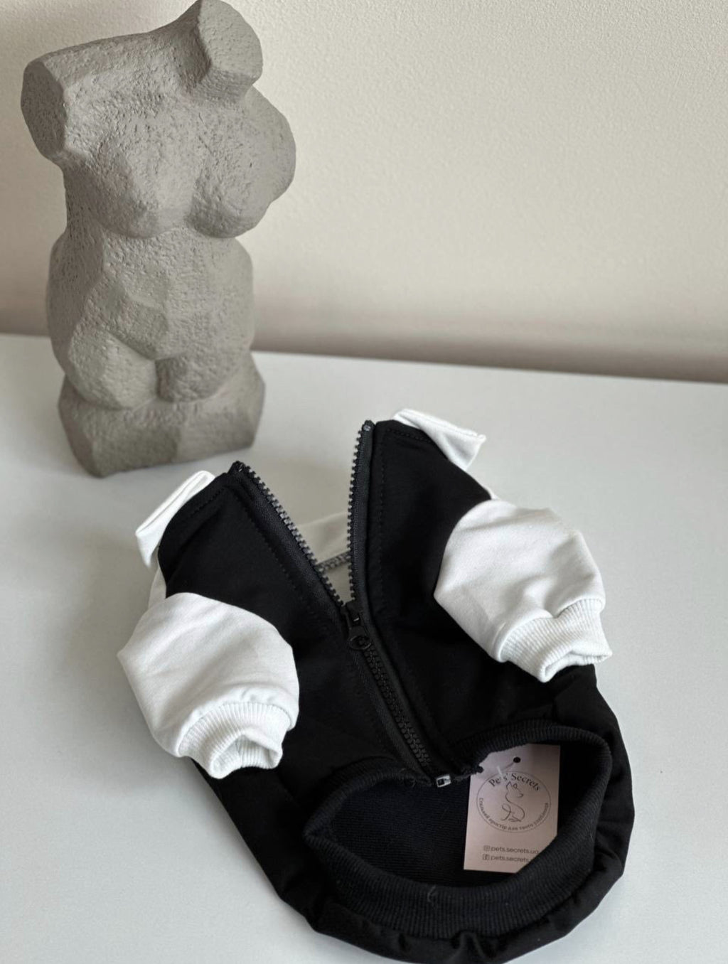 Prada black and white bomber jacket