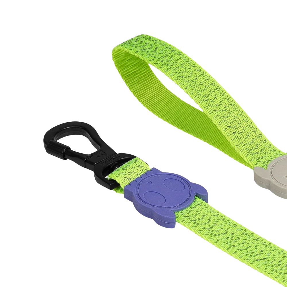 Повідець для собак світловідбиваючий Zee.Dog - Nox Lumen