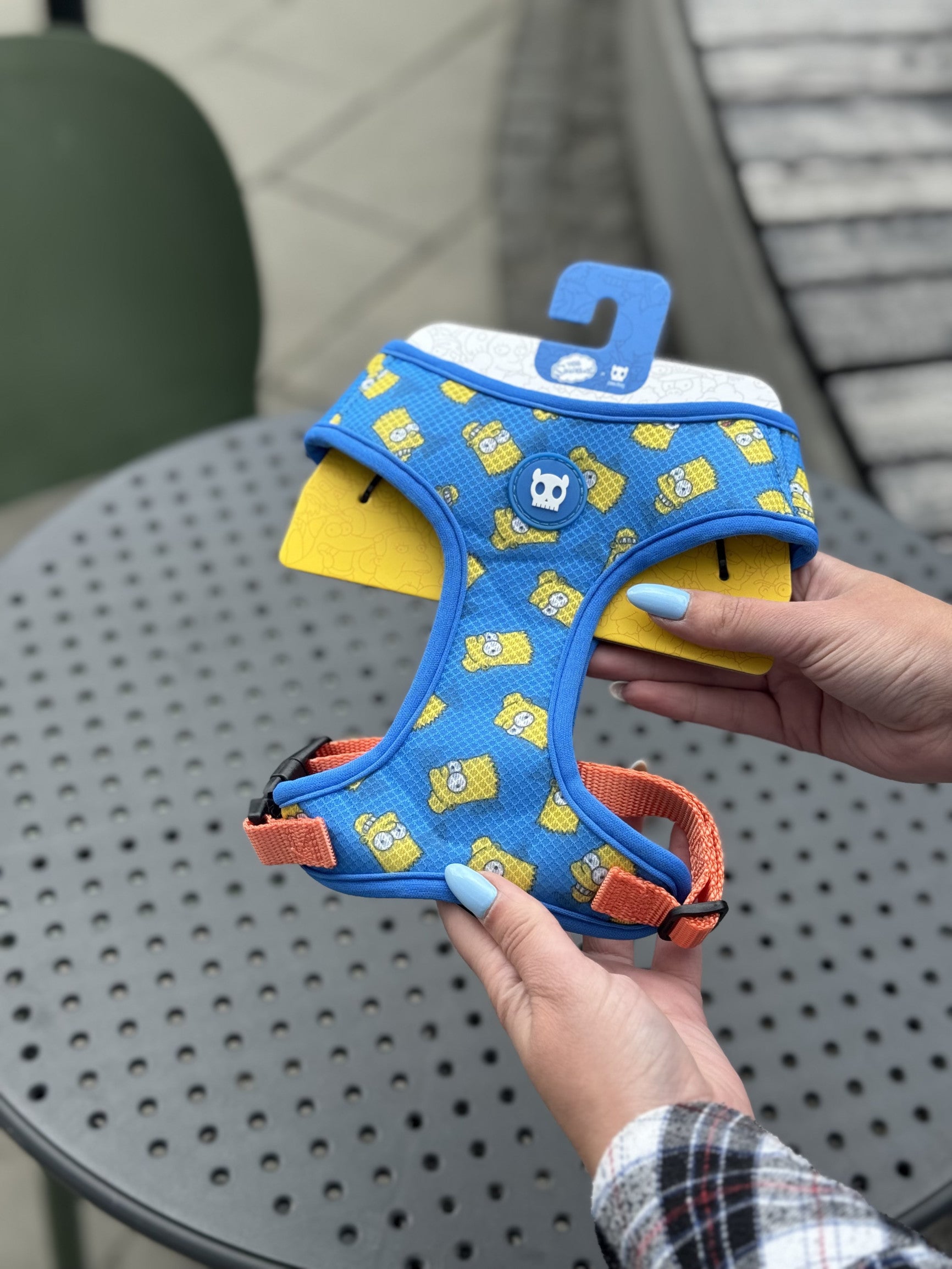 Шлея для собак Zee.Dog - Bart Simpson Air Mesh