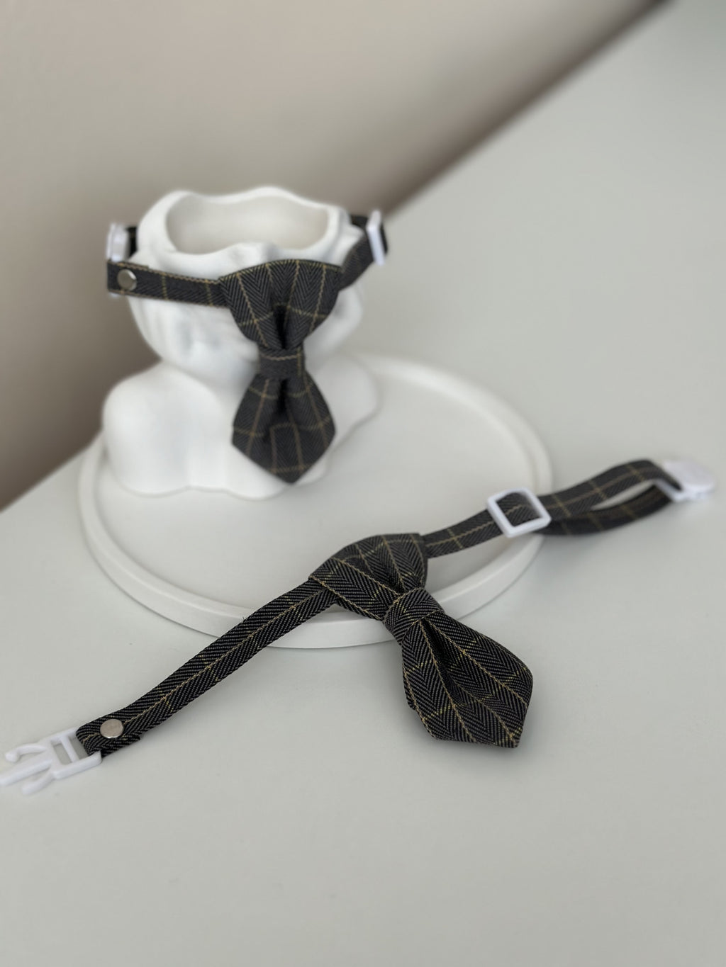 Галстук сірого кольору Oxford Charm