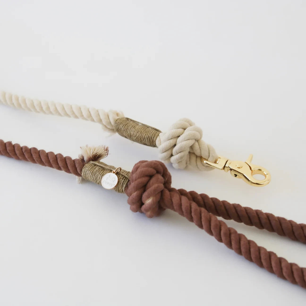 Повідець для собак Furlou Regular Rope Leash - Cafe con Leche