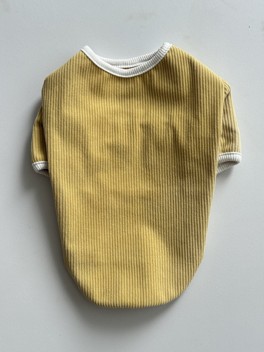 Mustard Velvet T-shirt