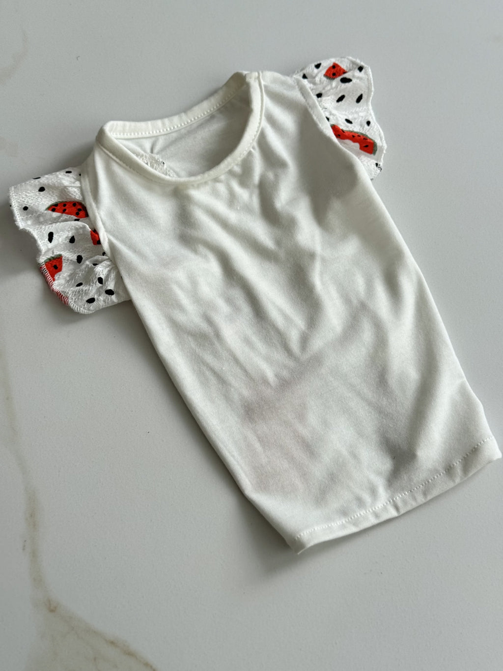 White T-shirt Watermelon