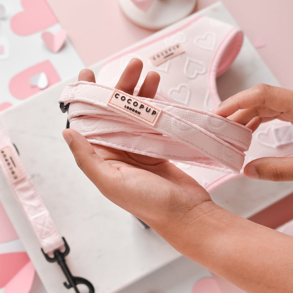 Шлея для собак Cocopup - Baby Pink Heart