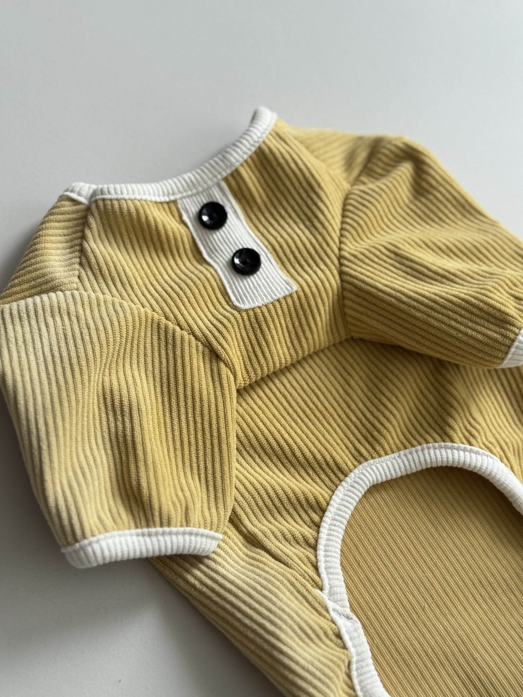 Mustard Velvet T-shirt