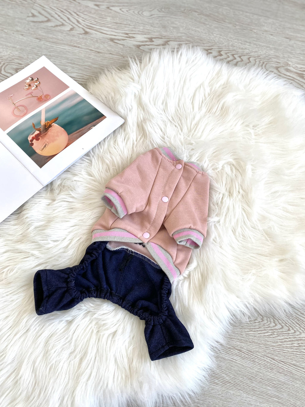 Комбінезон рожевого кольору Peach Mood