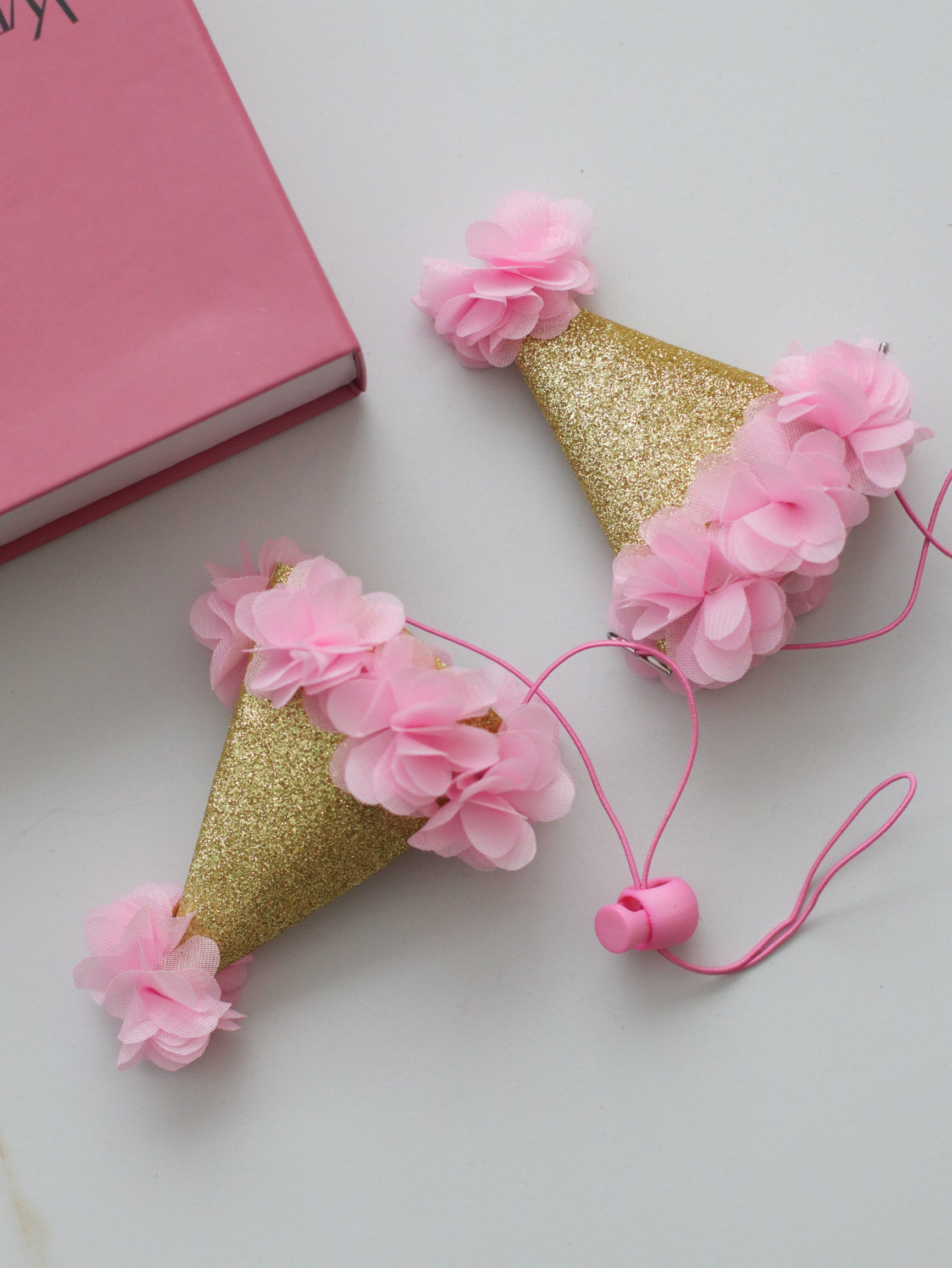 Ковпак святковий рожевого кольору Pink Sparkle