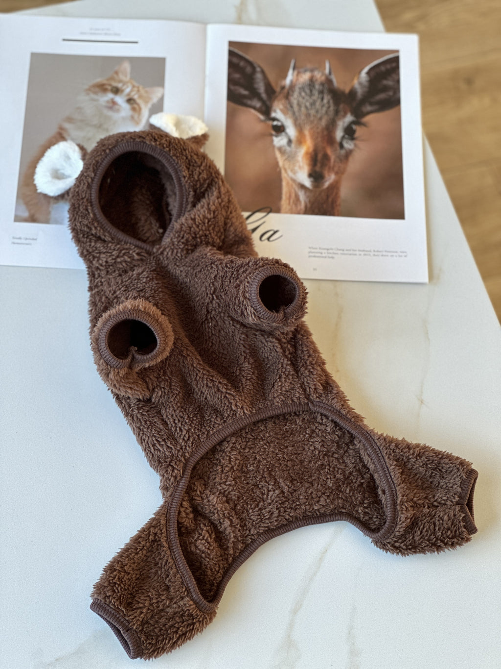 Комбінезон коричневого кольору Chocolate Deer