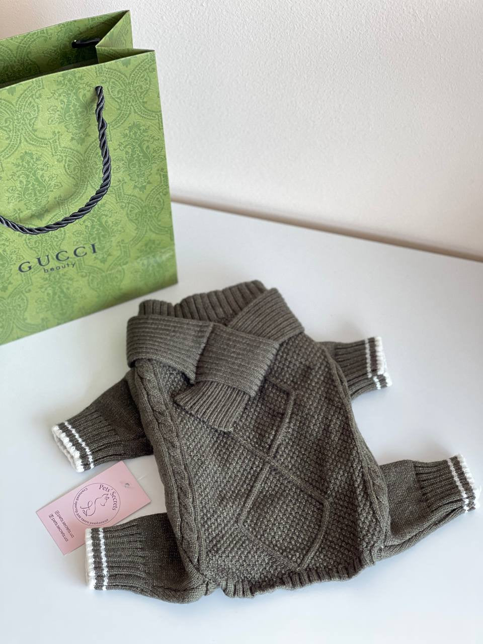 Комбінезон оливкового кольору Olive Knit