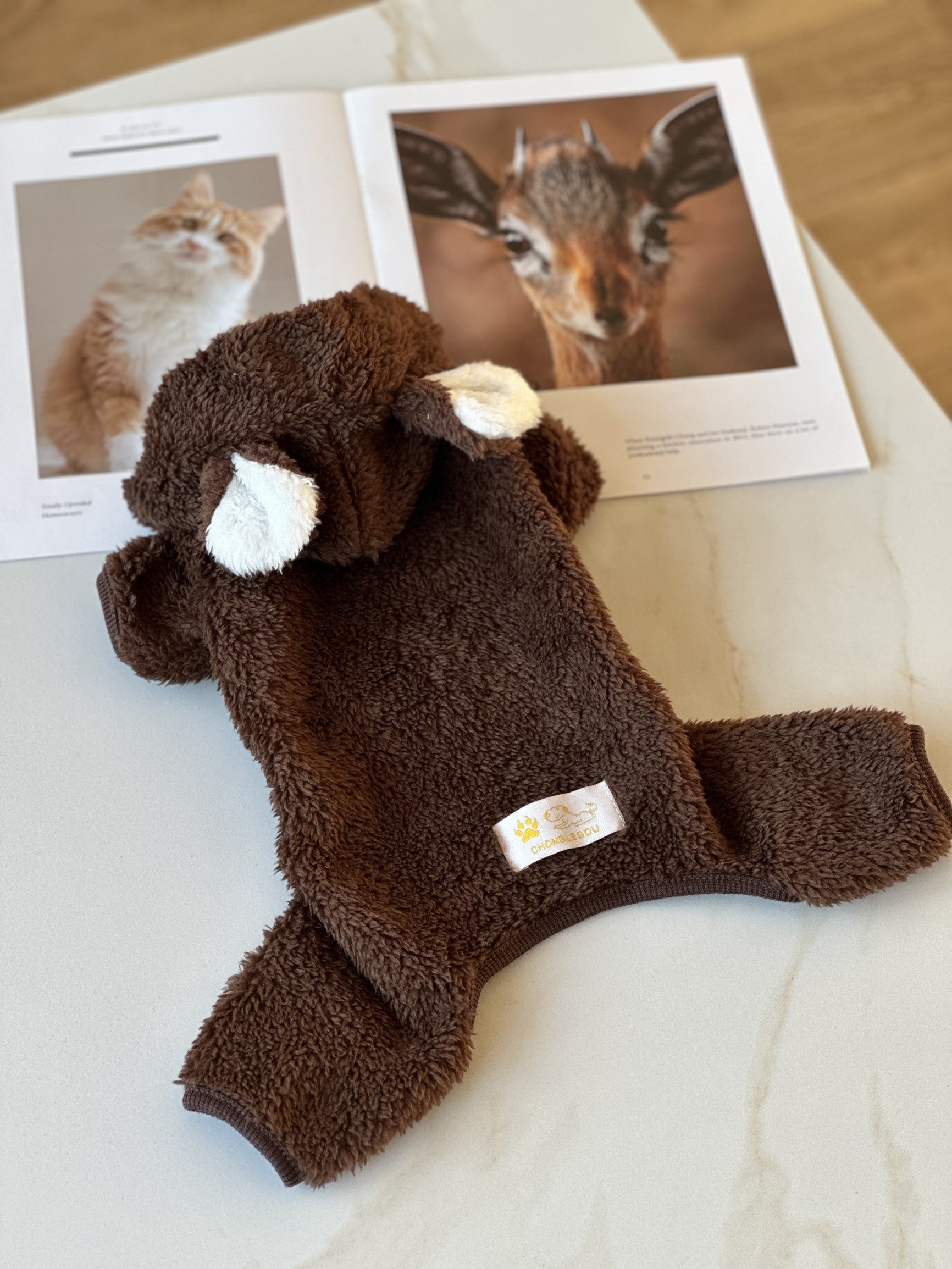 Комбінезон коричневого кольору Chocolate Deer