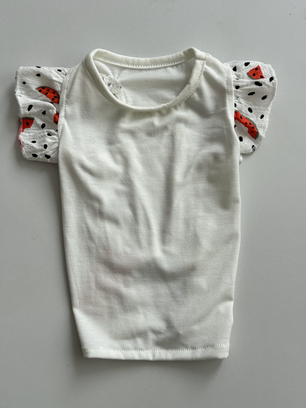 White T-shirt Watermelon