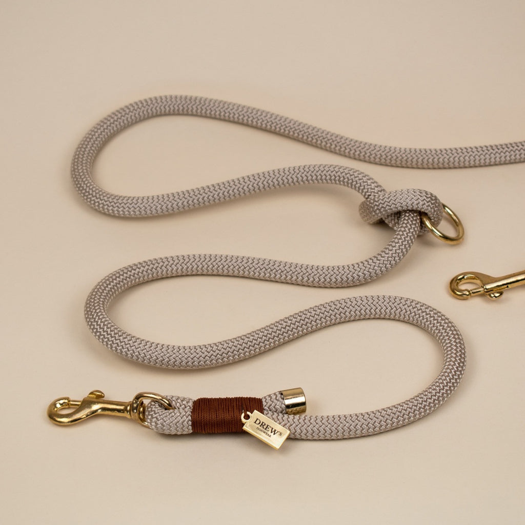 Drew's Dogwear Dog Leash - Chai Latte