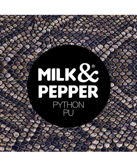 Нашийник чорного кольору Milk&Pepper - Python Collar