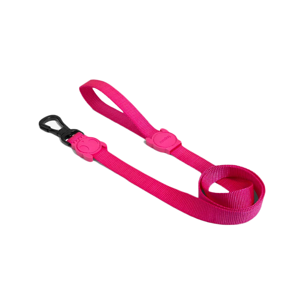 Повідець для собак Zee.Dog - Pink Led Leash