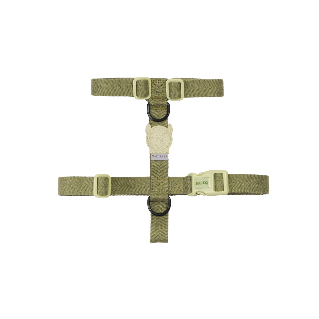 Harness for dogs Zee.Dog Naturals - MOSS H-HARNESS