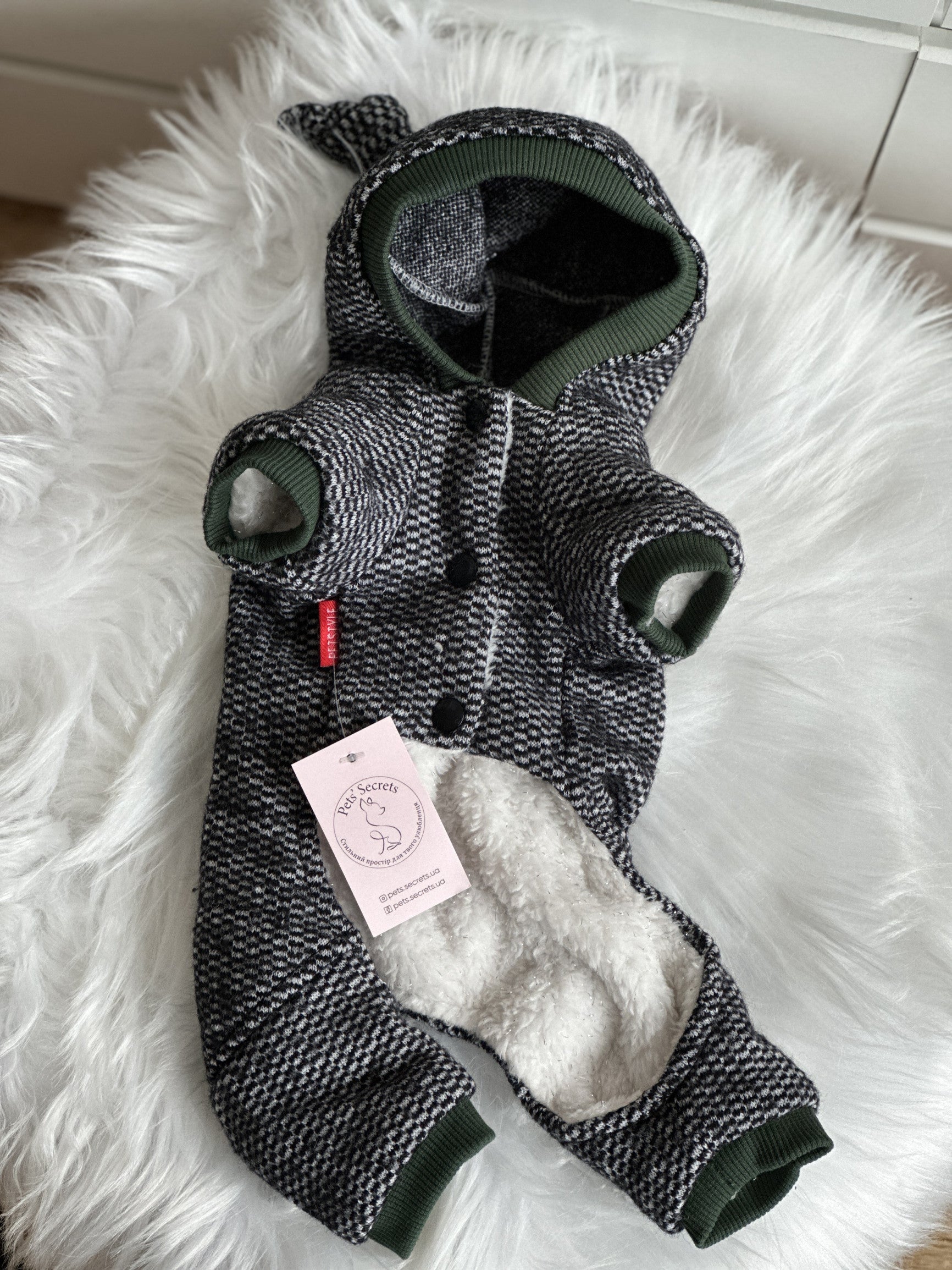 Комбінезон сірого кольору Design