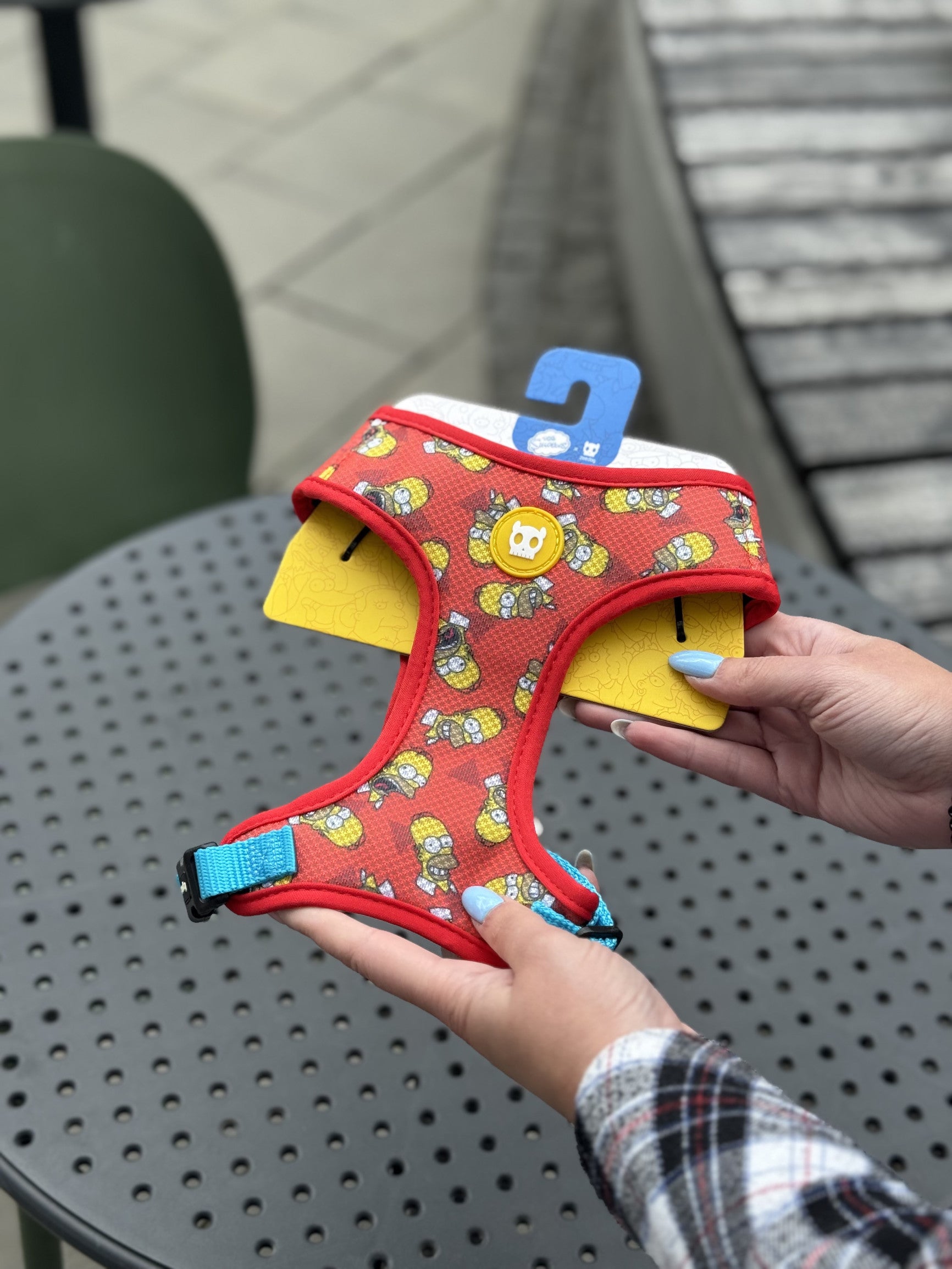 Шлея для собак Zee.Dog - Homer Simpson Air Mesh