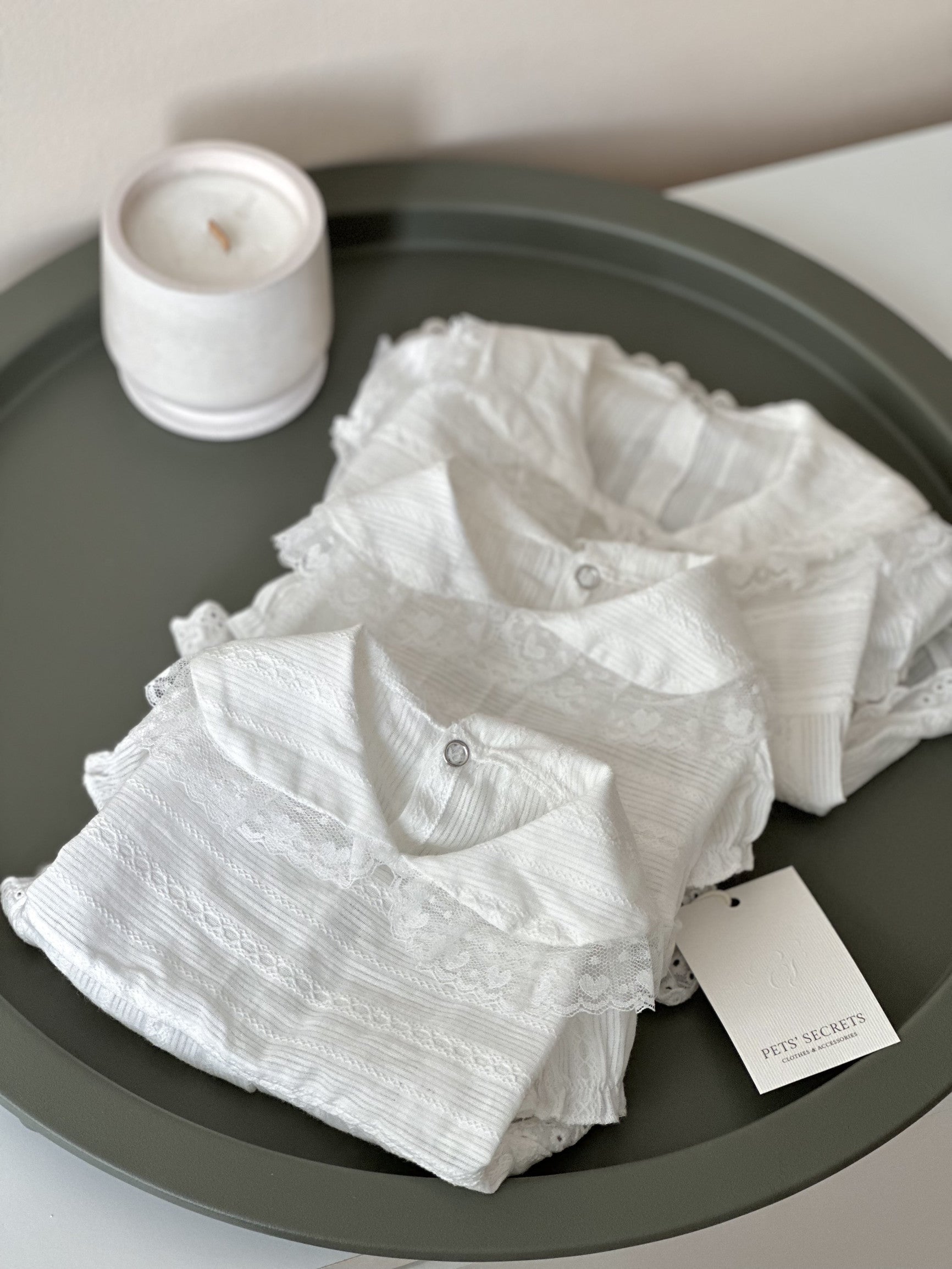 Сорочка білого кольору White Elegante