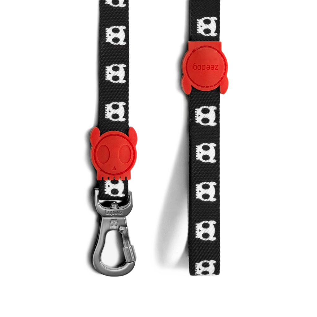 Повідець для собак Zee.Dog - Skull 2.0 black Leash