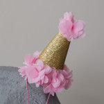 Pink Sparkle festive cap