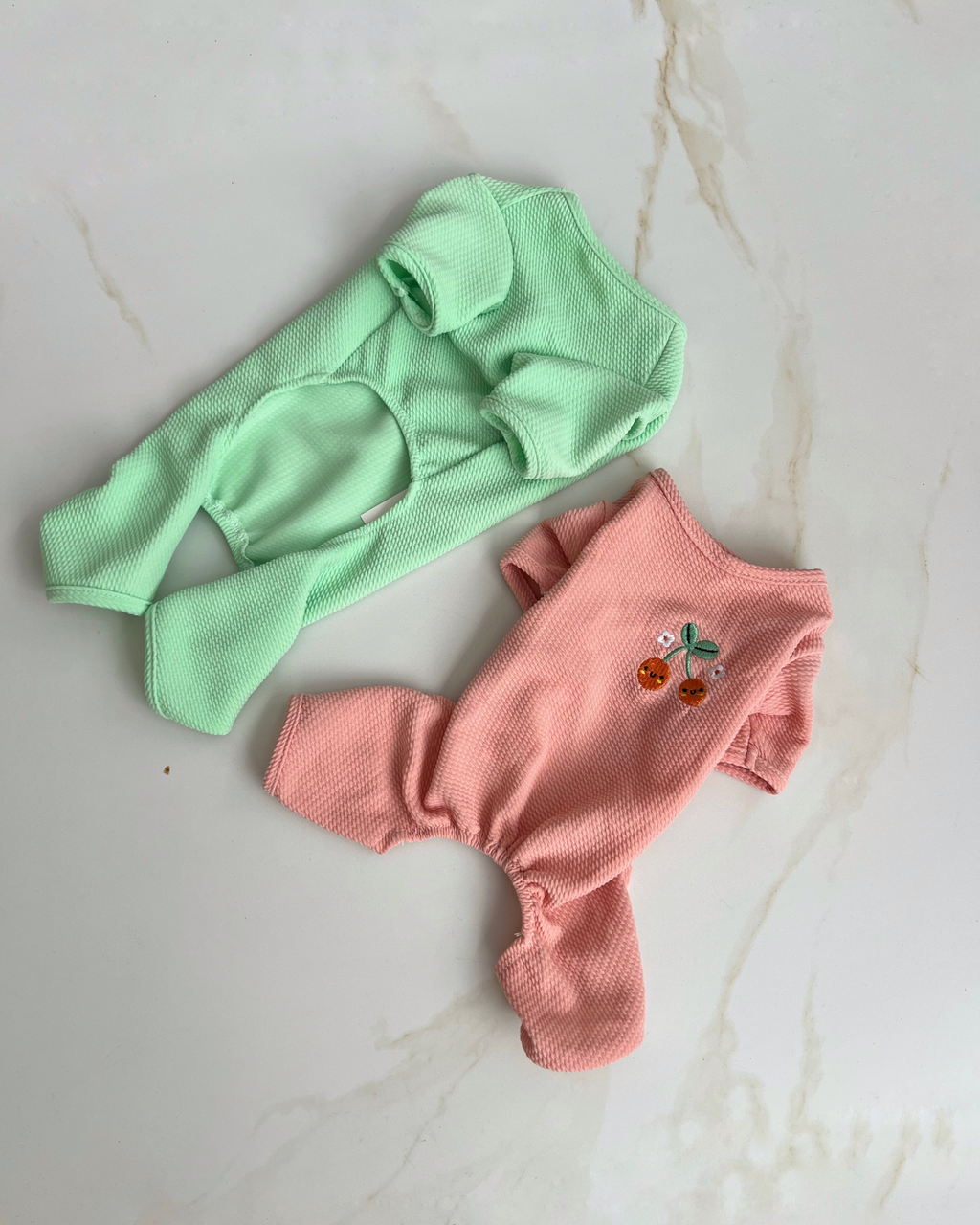 Комбінезон пудрового кольору Peachy Cherry