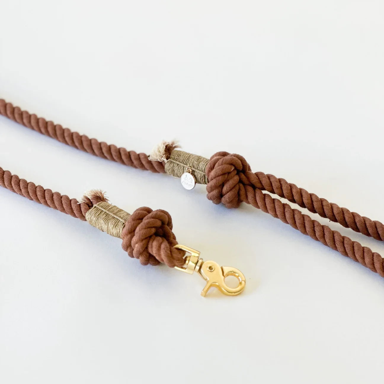 Повідець для собак Furlou Regular Rope Leash - Hot Chocolate