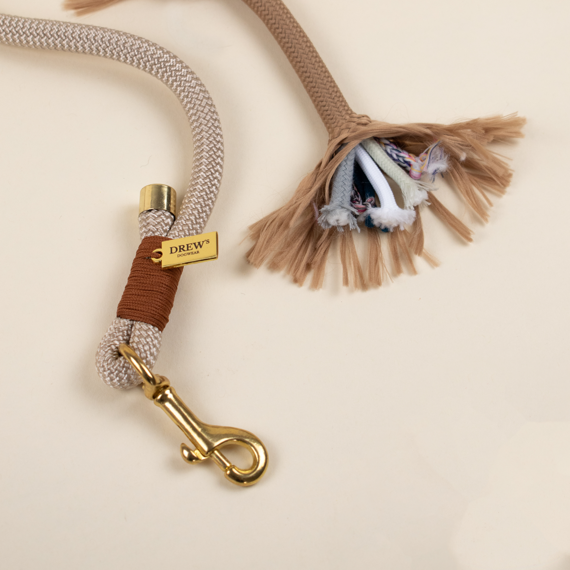 Повідець-перестібка для собак Drew's Dogwear - Chai Latte