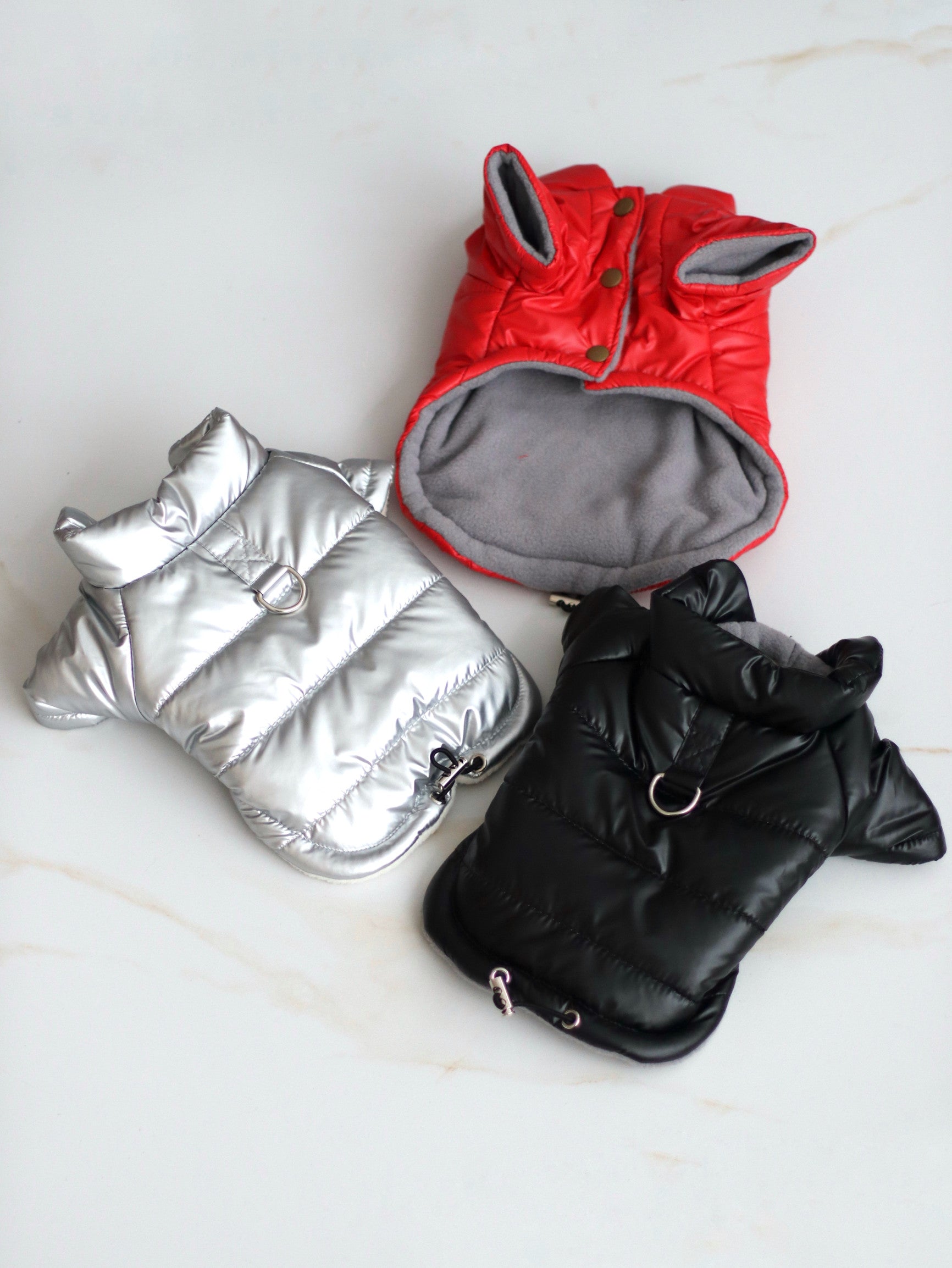 Куртка срібного кольору Basic