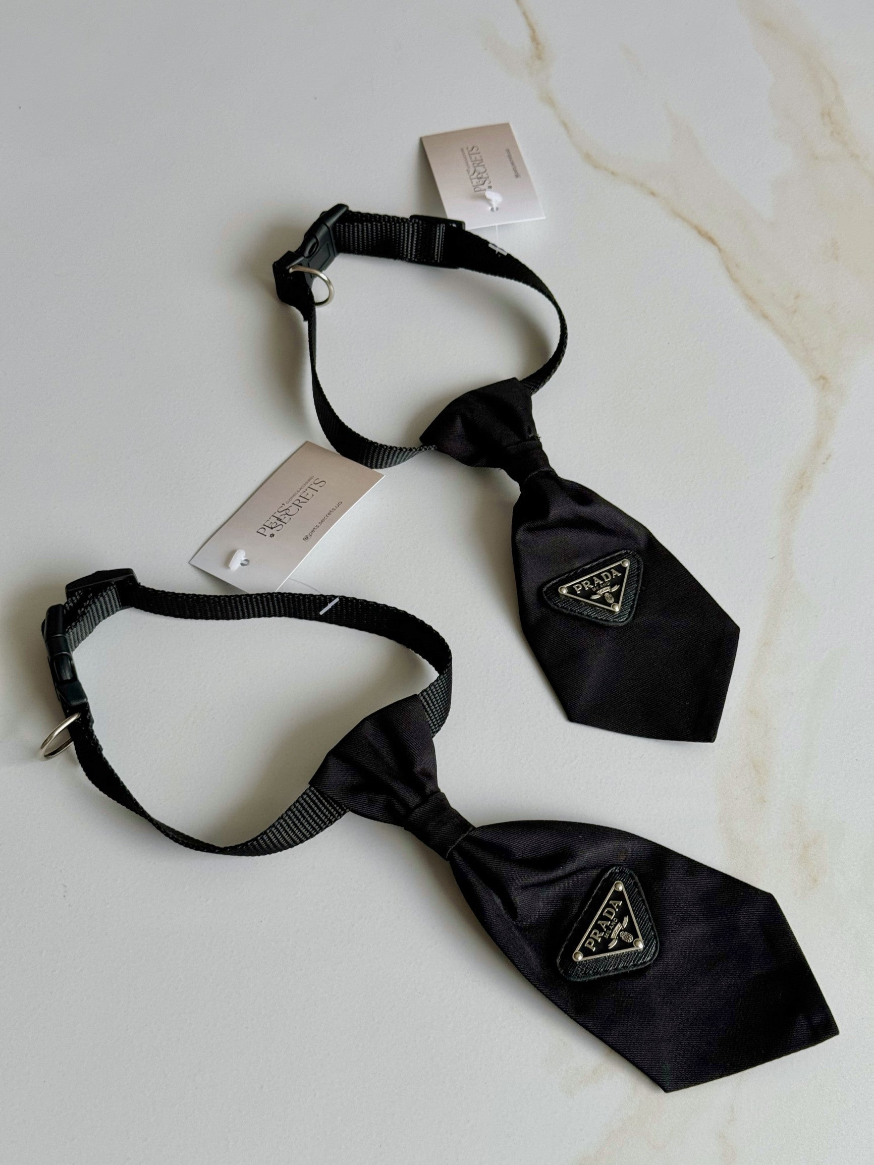 Галстук чорного кольору Prada Luxury Mode