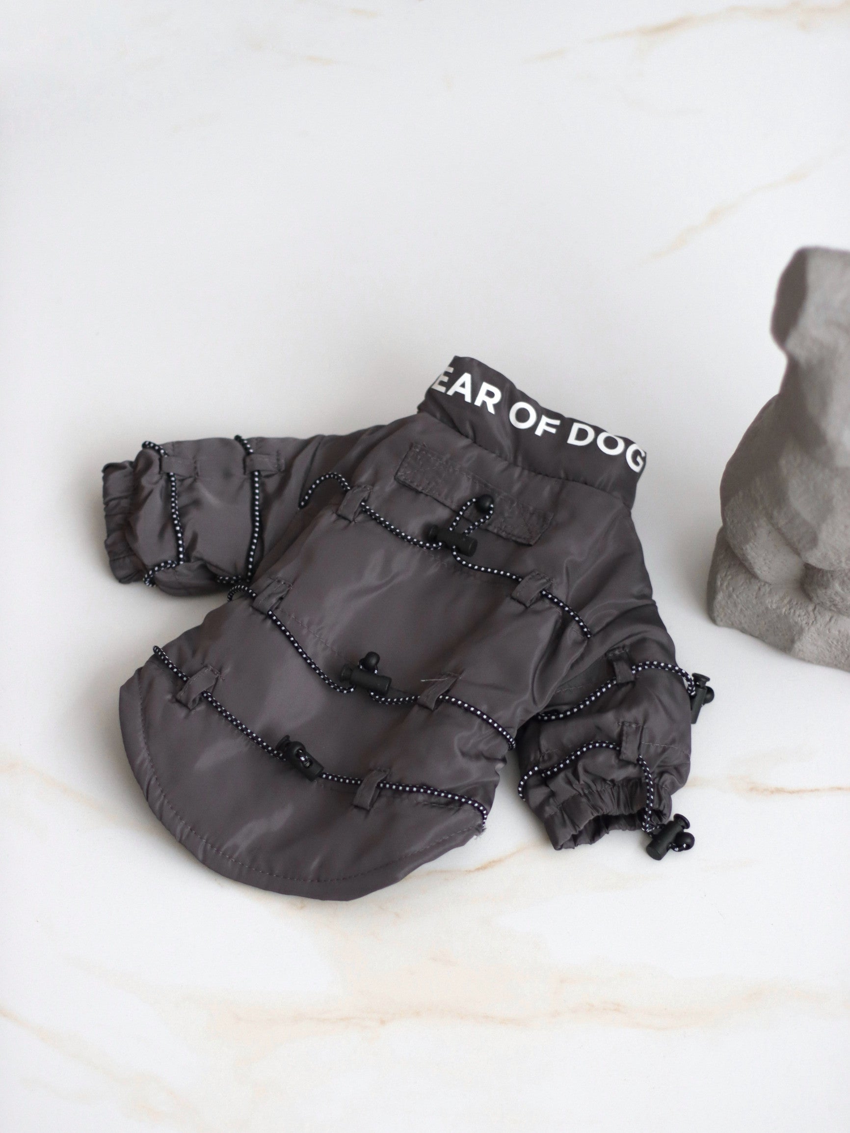 Куртка сірого кольору Fear of dog