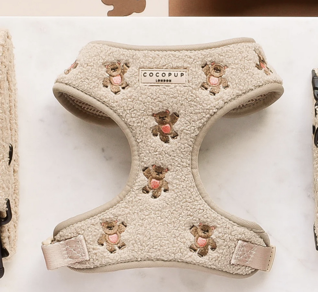 Шлея для собак Cocopup - Theo Embroidered Teddy