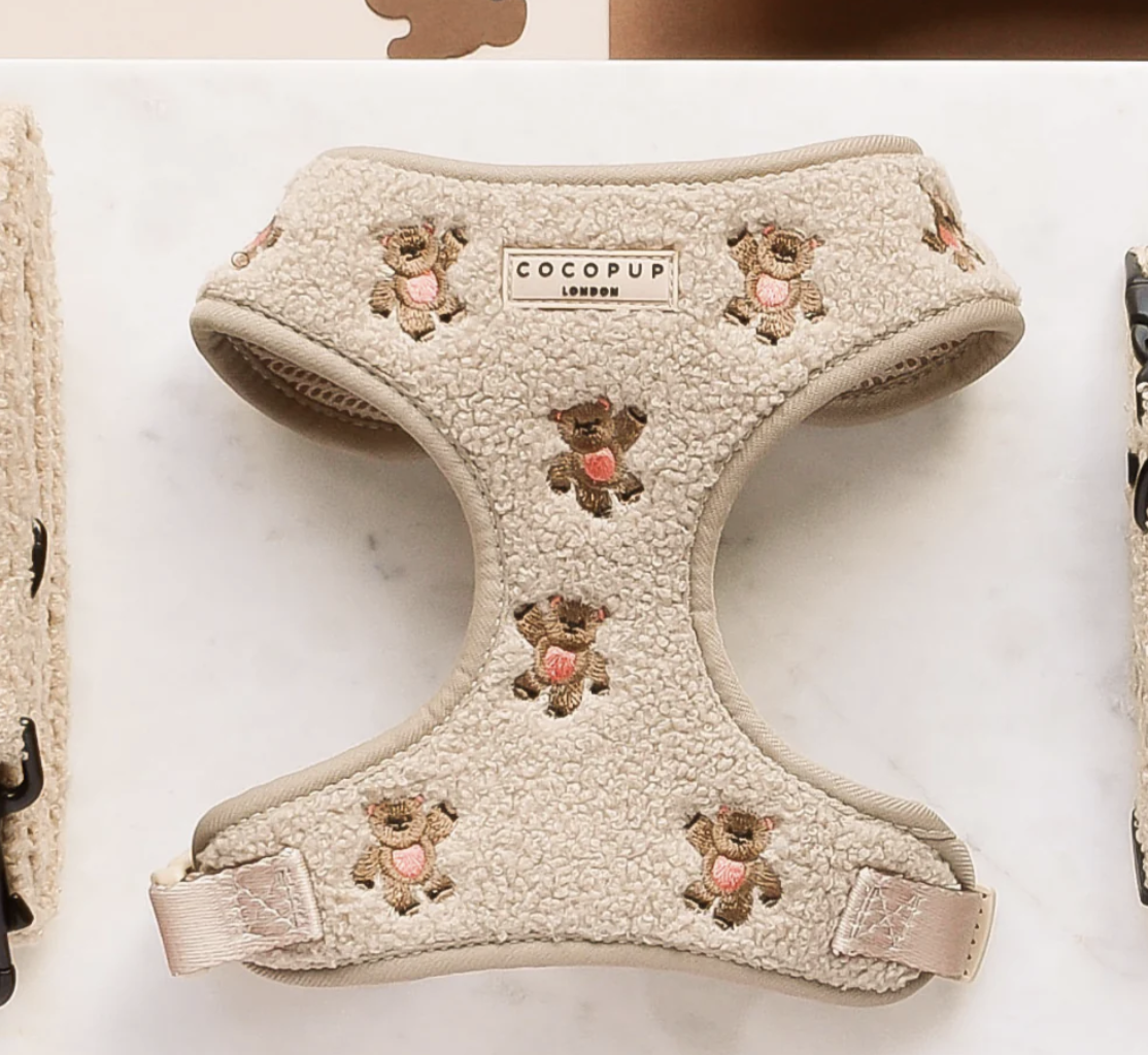 Шлея для собак Cocopup - Theo Embroidered Teddy