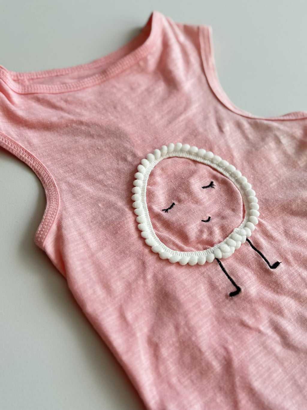 Egg pink T-shirt