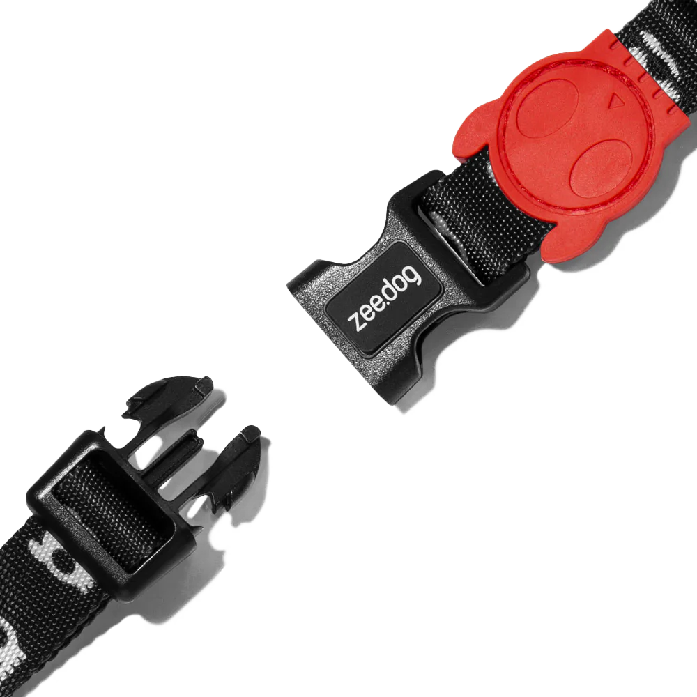 Dog collar Zee.Dog - Skull 2.0 black