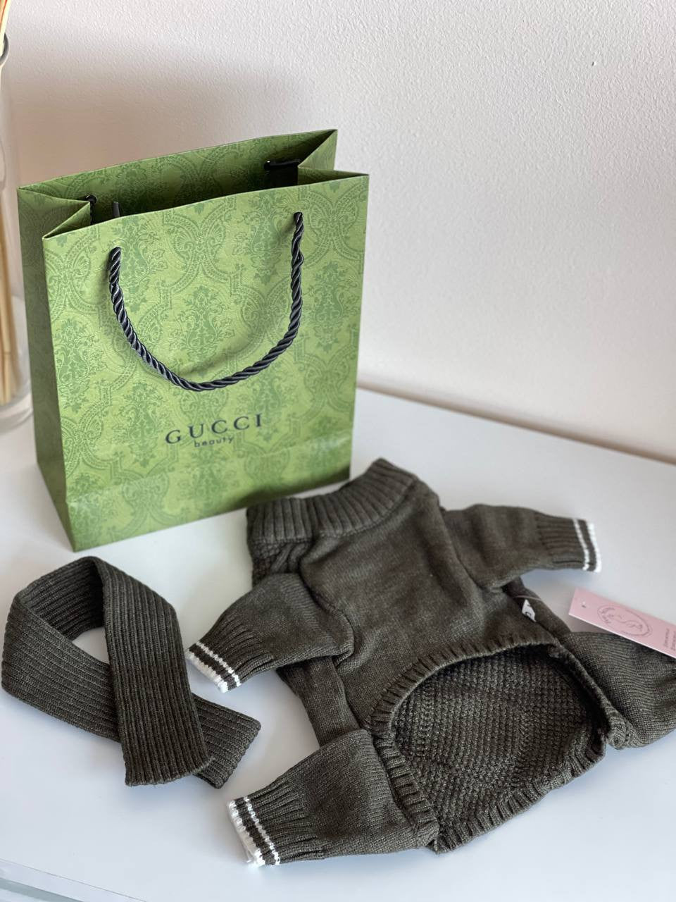 Комбінезон оливкового кольору Olive Knit