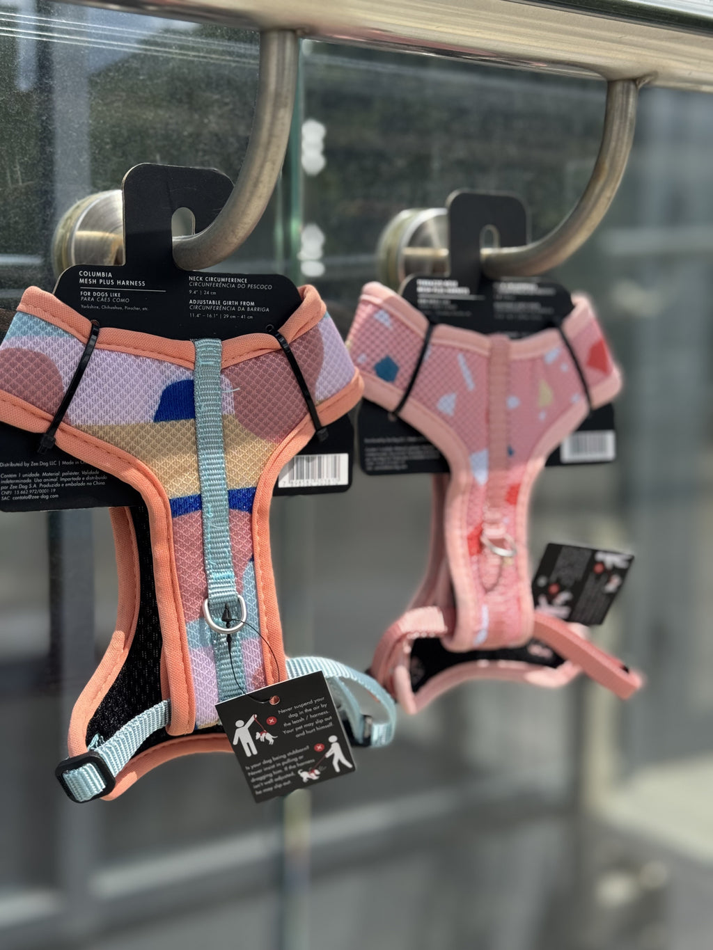 Шлея для собак Zee.Dog - Terrazo Rose Air Mesh