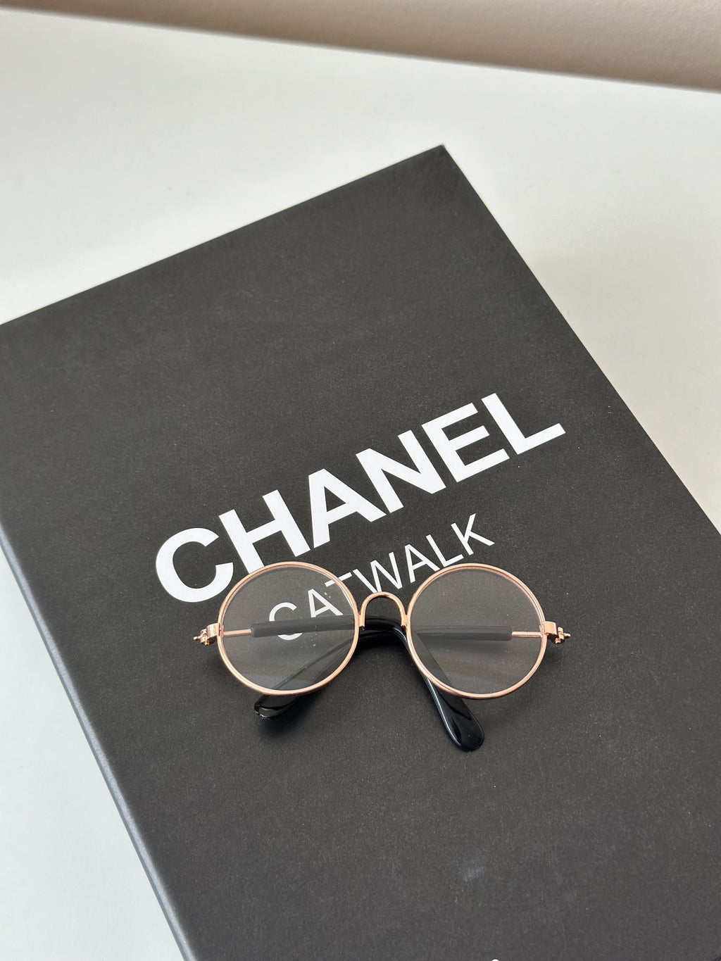 Окуляри з круглими прозорими лінзами Clear Nude