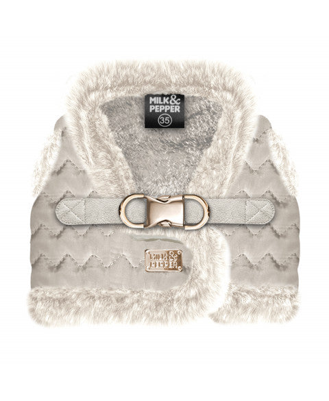 Шлея-жилет бежевого кольору Milk&Pepper - Ania Harness