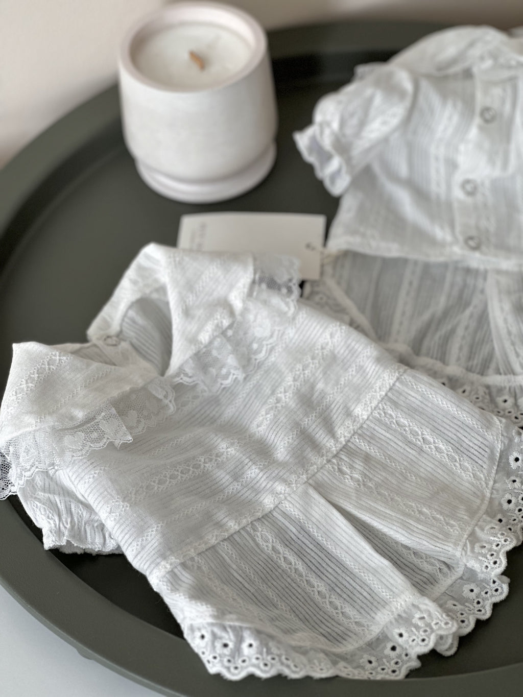 Сорочка білого кольору White Elegante