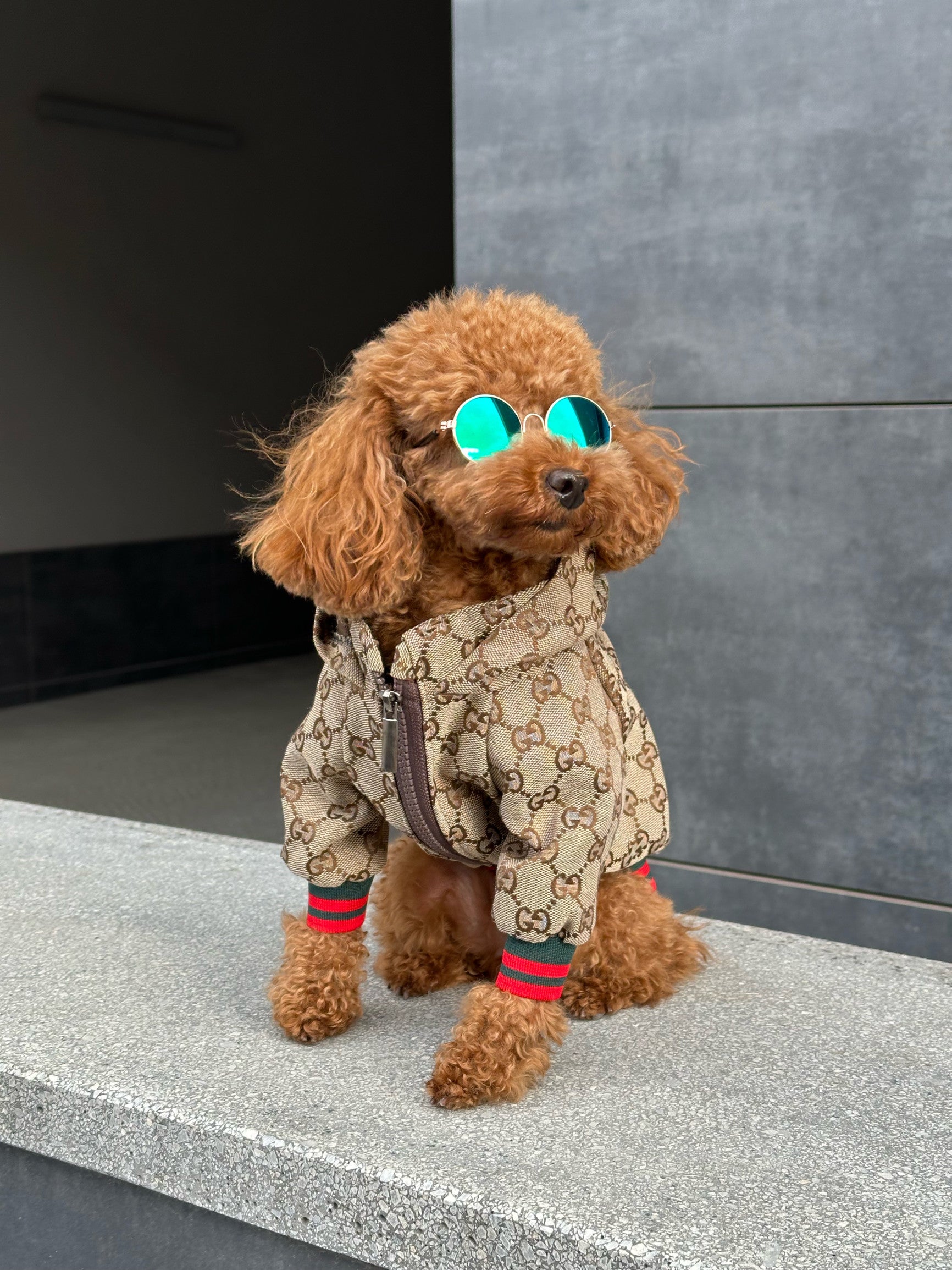 Окуляри з круглими зеленими лінзами Green Aurora