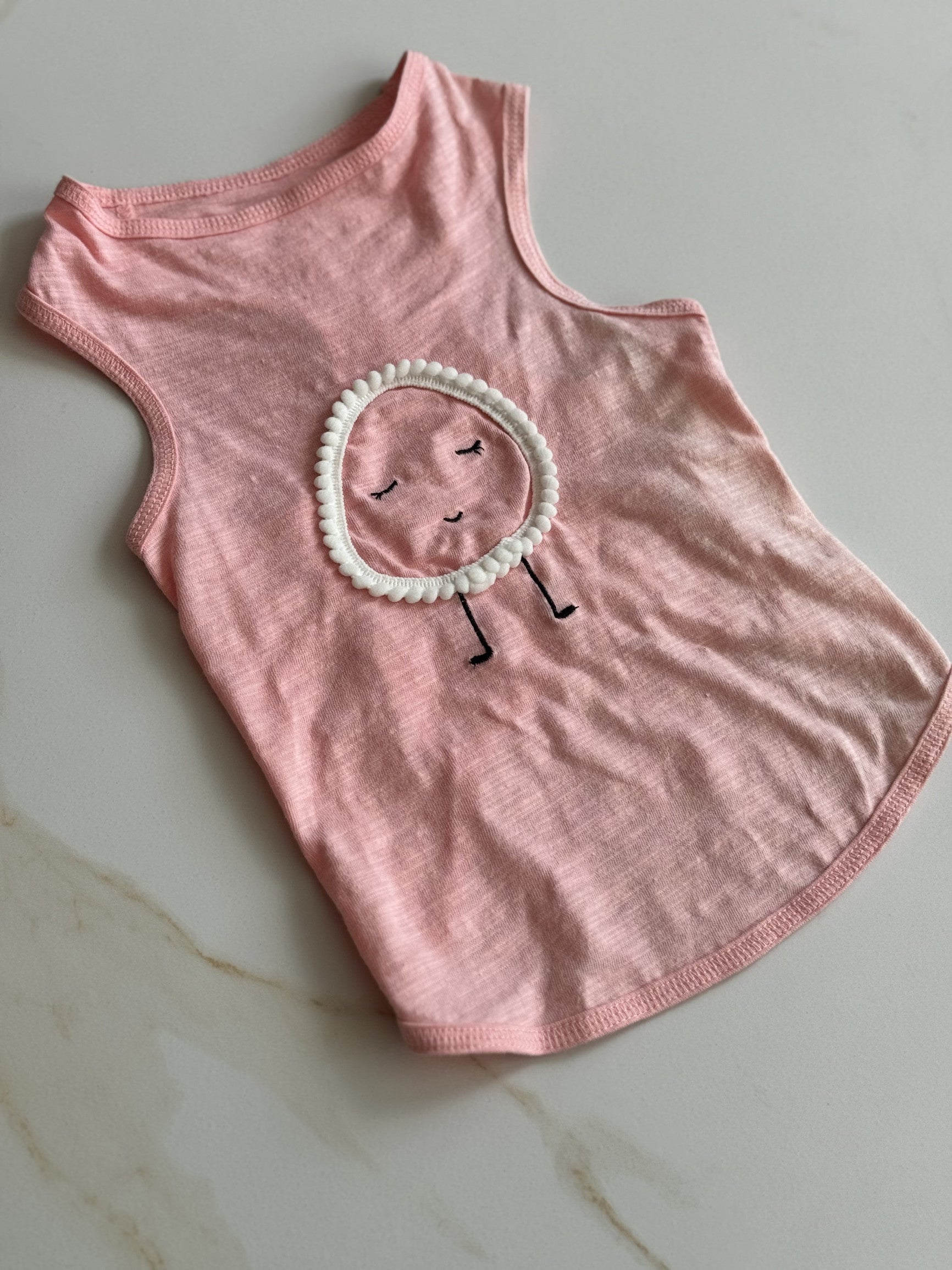 Egg pink T-shirt