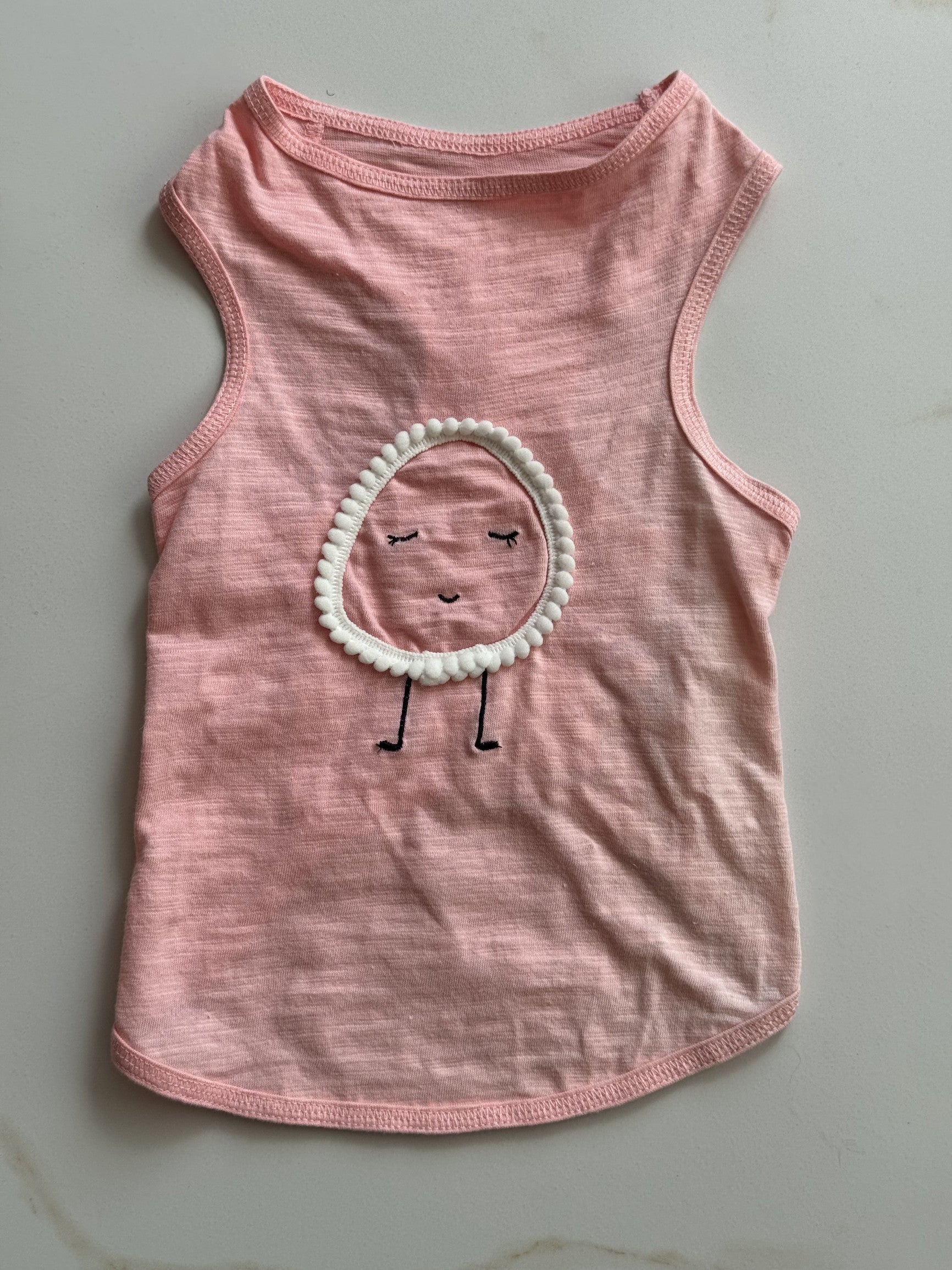 Egg pink T-shirt