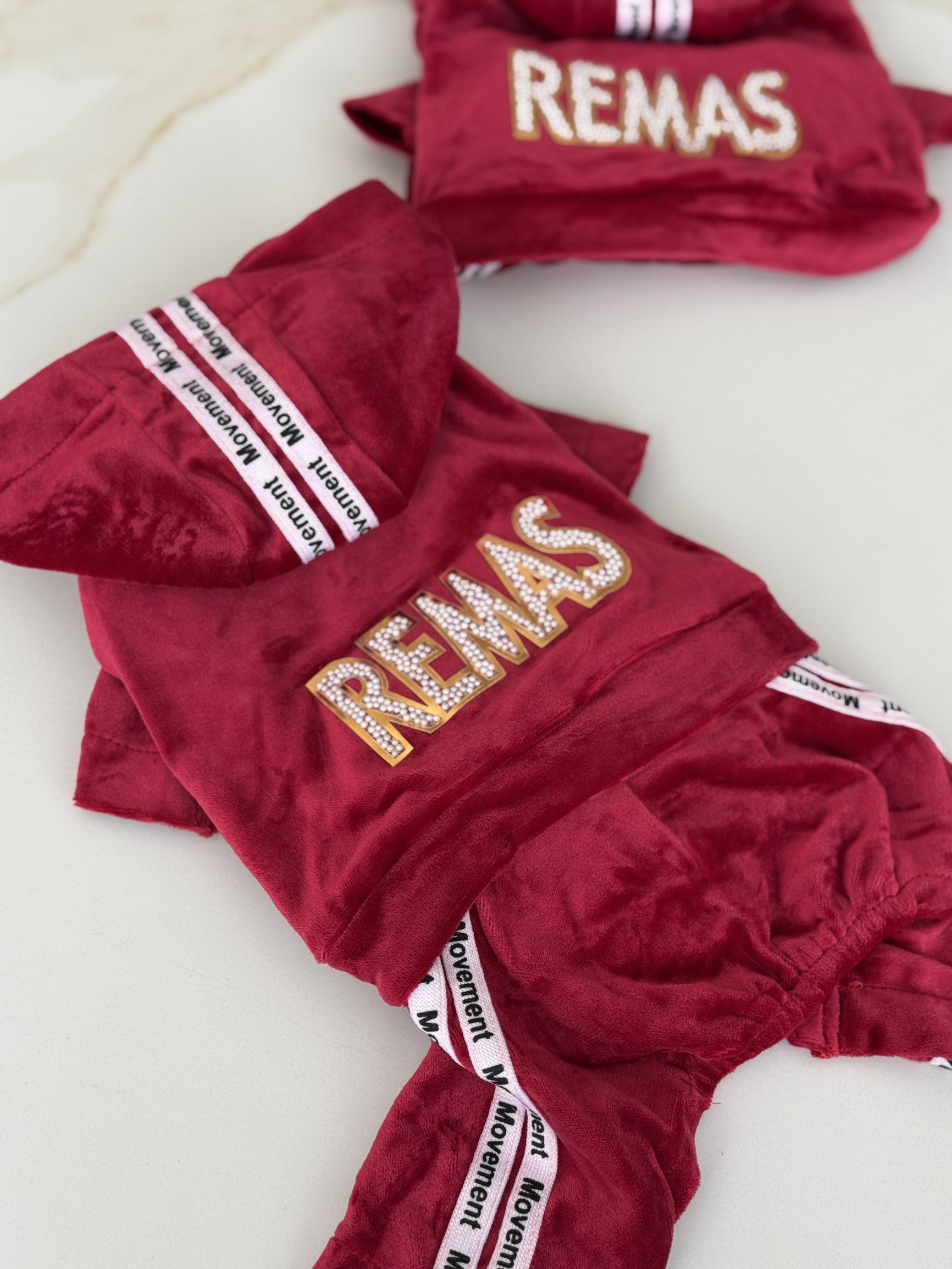 Комбінезон червоного кольору Remas