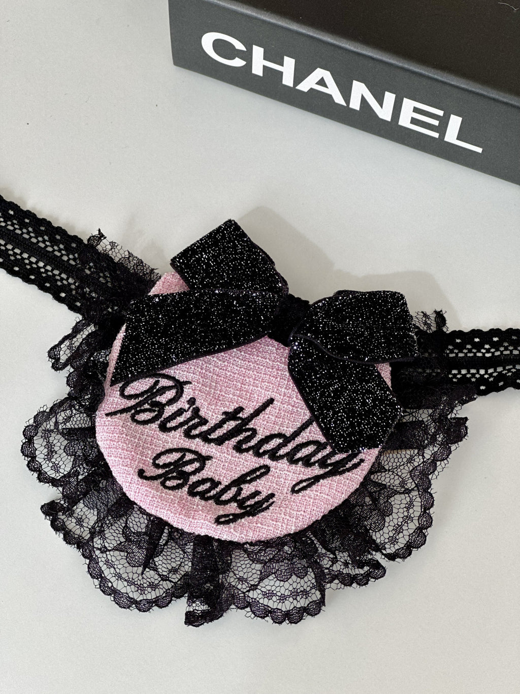 Набір рожево-чорного кольору Birthday baby