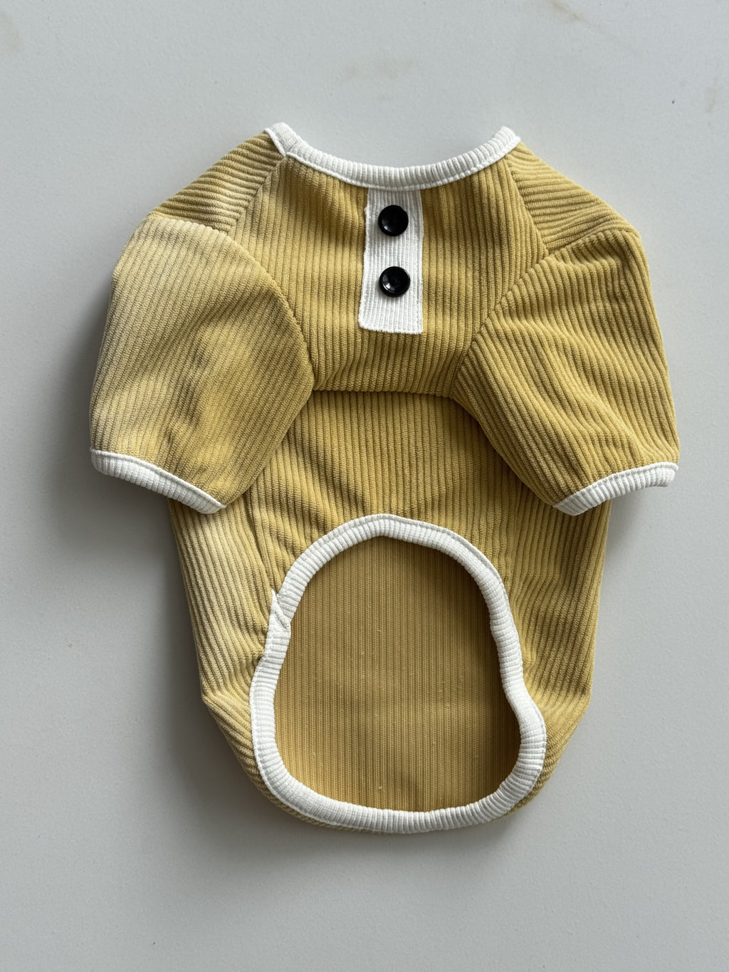 Mustard Velvet T-shirt