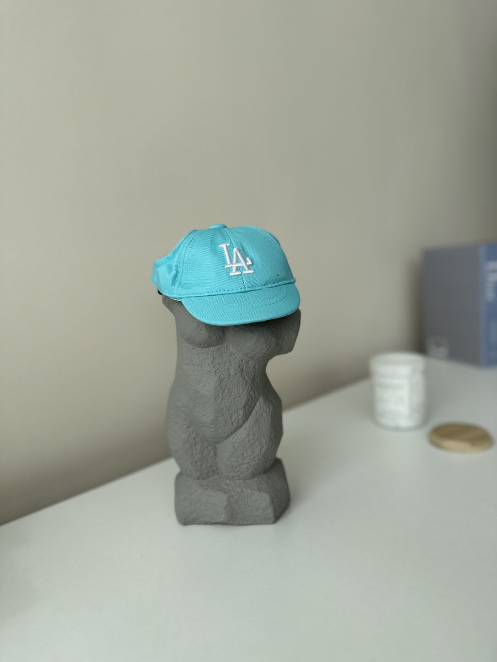 Кепка бірюзового кольору LA