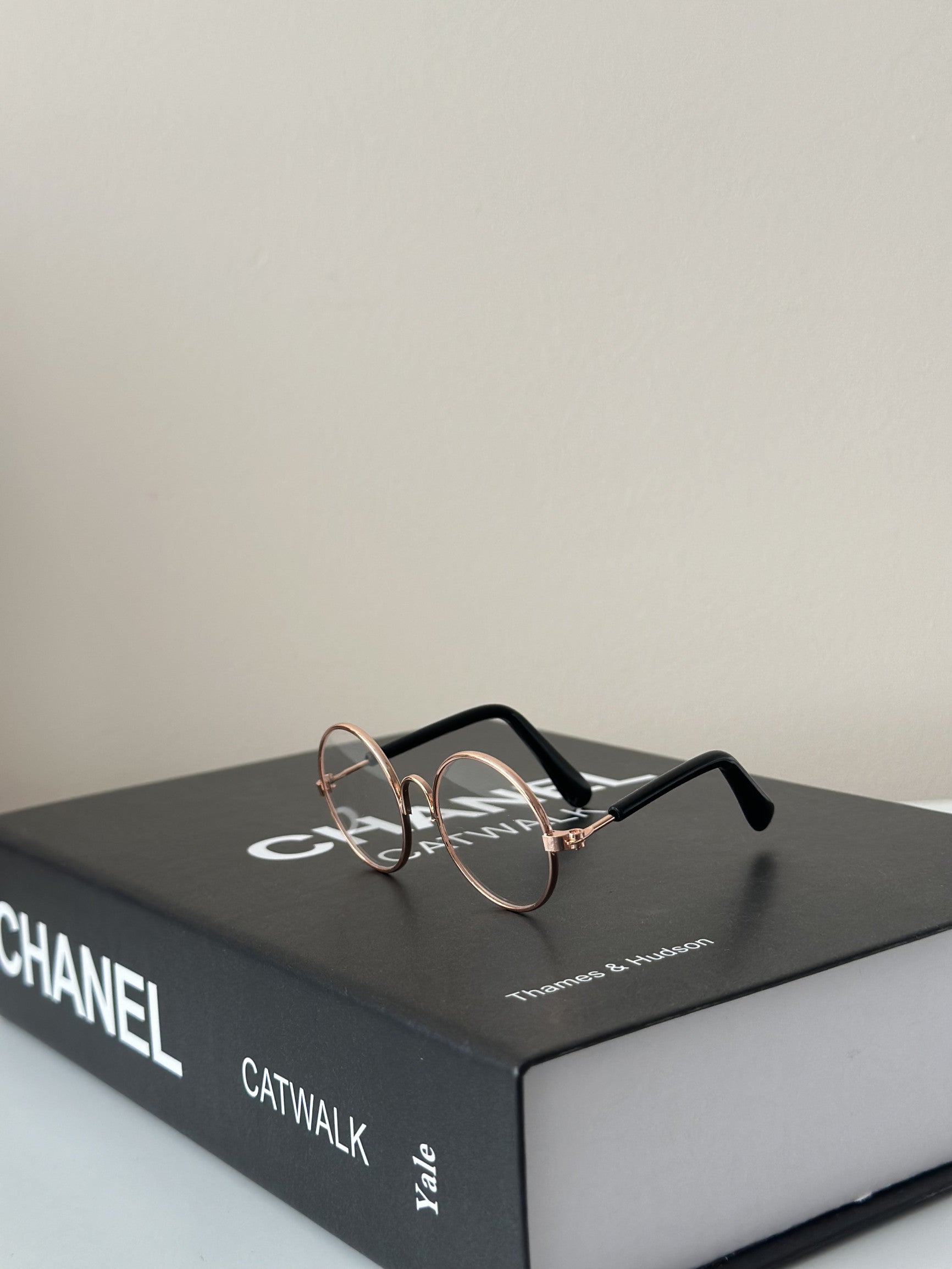 Окуляри з круглими прозорими лінзами Clear Nude