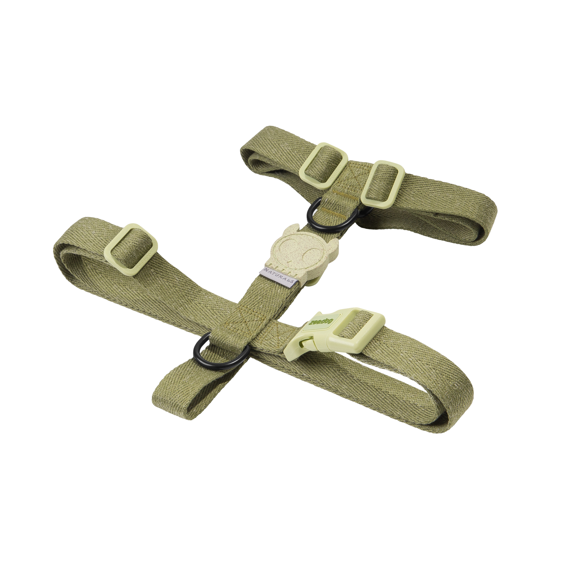 Шлея для собак Zee.Dog Naturals - MOSS H-HARNESS