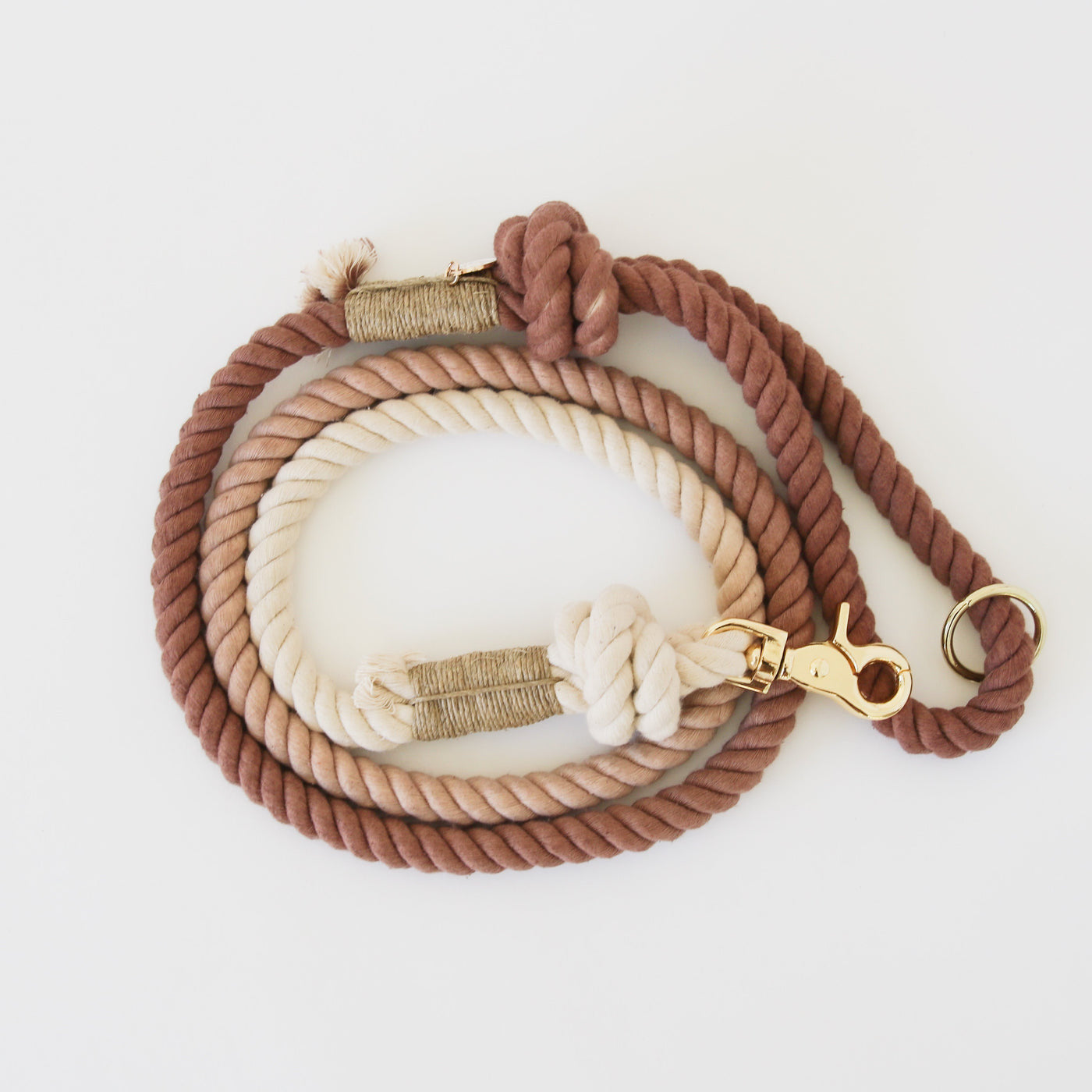 Повідець для собак Furlou Regular Rope Leash - Cafe con Leche