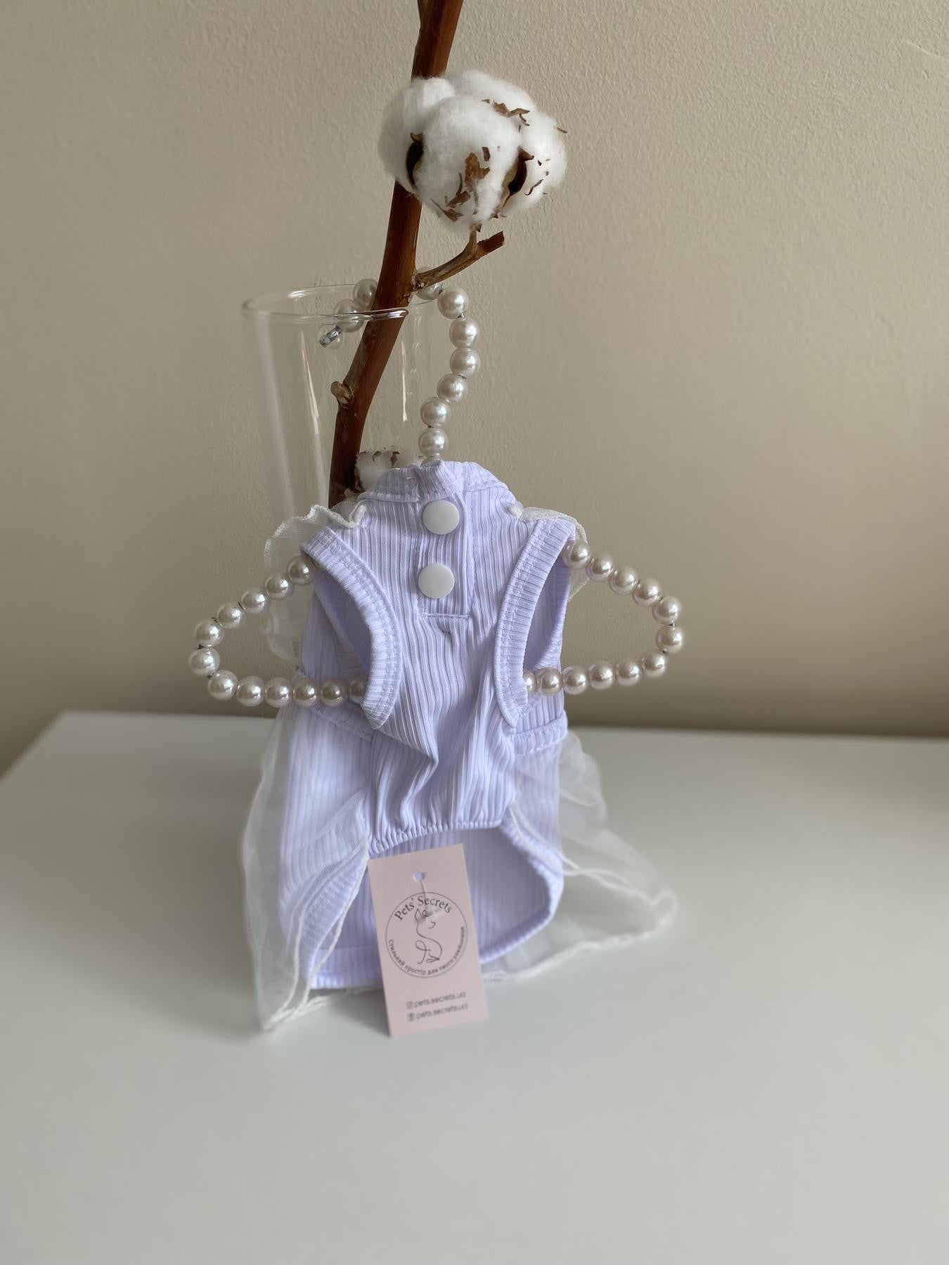 Сукня білого кольору Swan